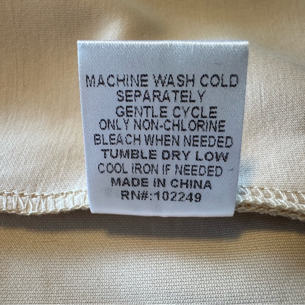 Cream Blazer with Classic Lapel Design- NWT - Picture 5 of 5